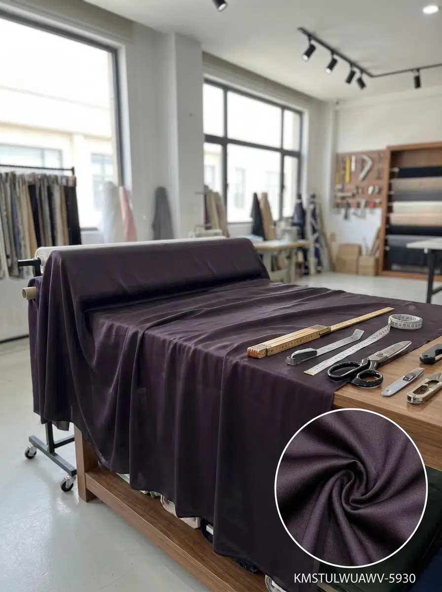 Armül Fantazi Tül Perdelik Kumaş 100enx300boy - KOYU KAHVE