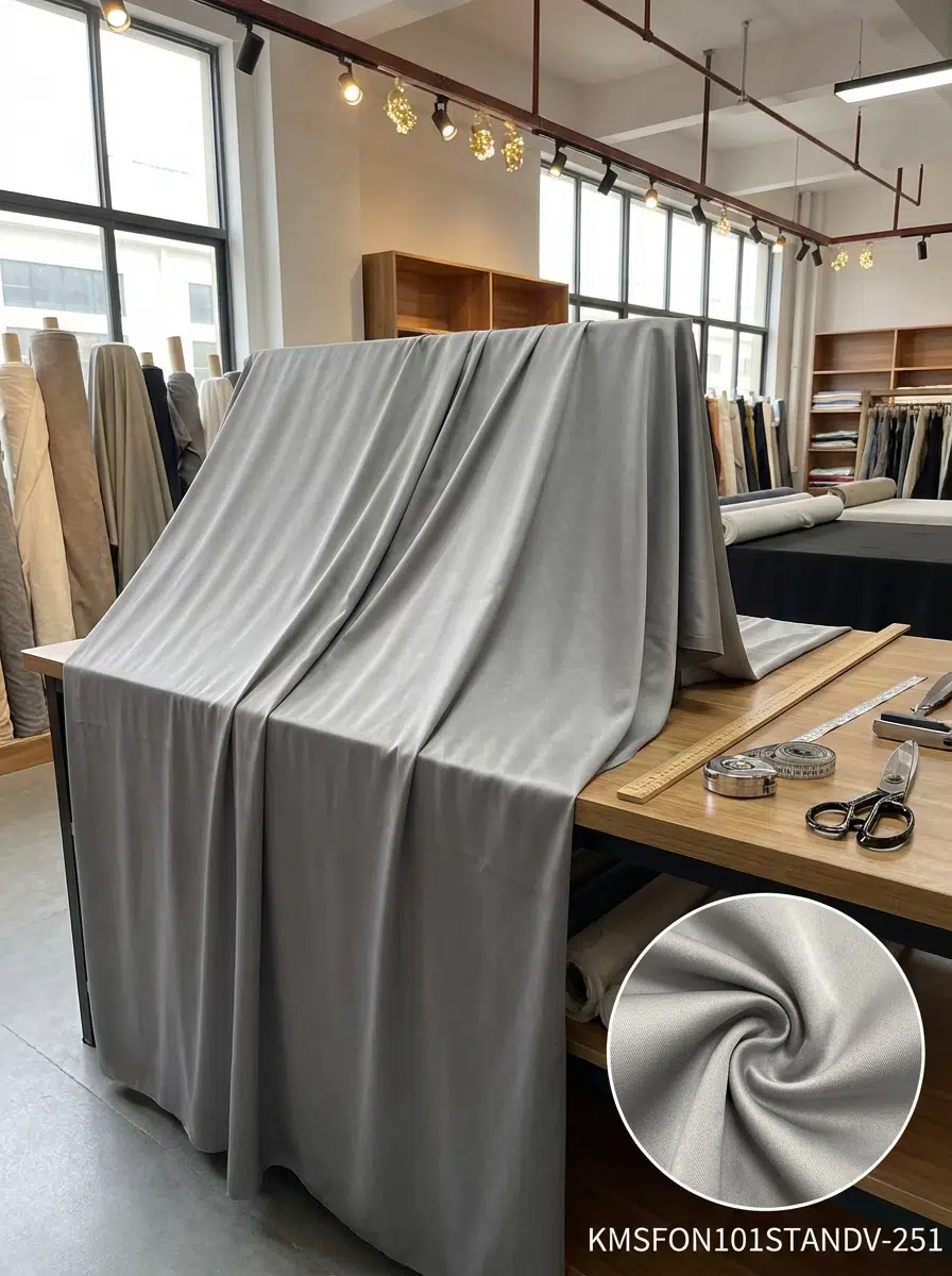 Armül Saten Blackout Perdelik Kumaş 100en300boy - ANTRASİT