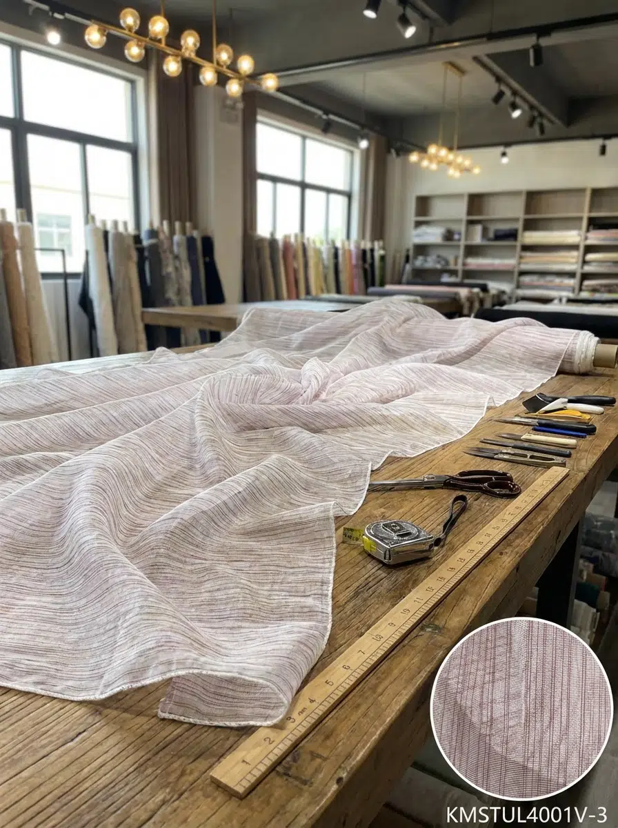 Fantazi Şeffaf Tül Perdelik Kumaş 100en300boy