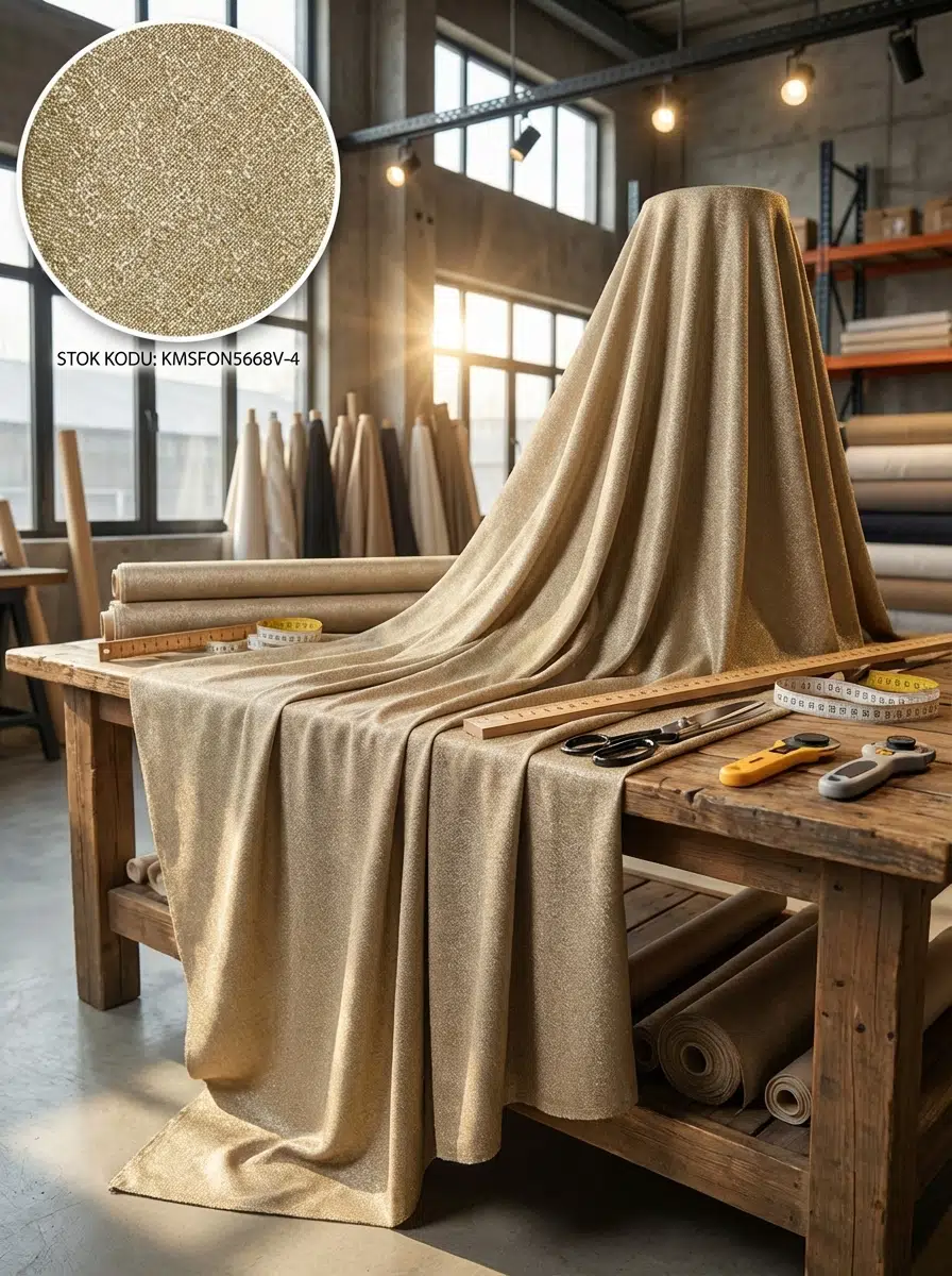 Jakar Desenli Dokuma Fon Perdelik Kumaş 100en300boy - BAL SARISI