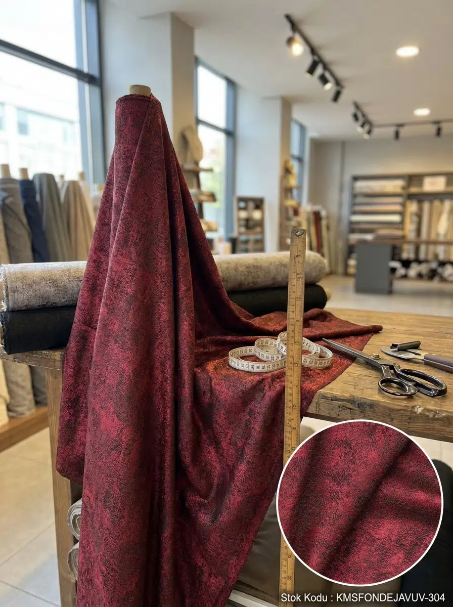 Jakar Desenli Dokuma Fon Perdelik Kumaş 100en300boy - SİYAH-FUŞYA