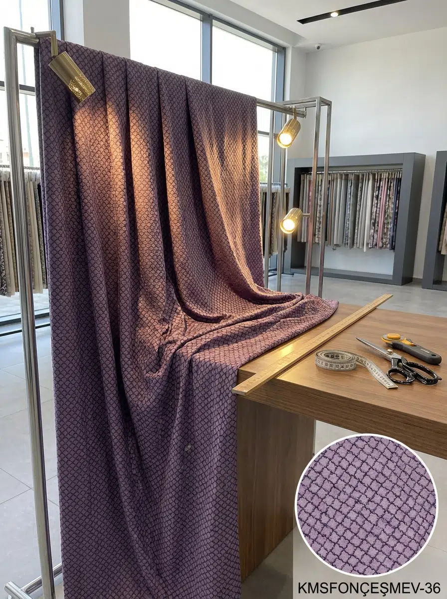 Jakar Desenli Jakar Dokuma Perdelik Kumaş 100en300boy - MOR