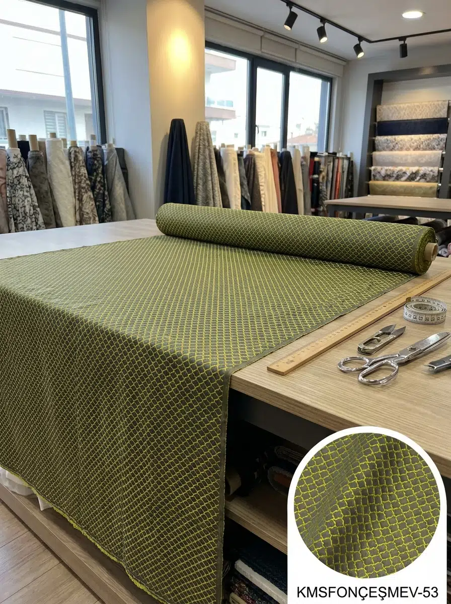 Jakar Desenli Jakar Dokuma Perdelik Kumaş 100en300boy - HARDAL