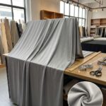Armül Saten Blackout Fon Perde Kumaşı 100x300 cm