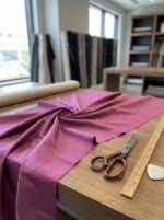 Armül Tafta Örgü Düz Fon Perde Kumaşı 100x300 cm - Görsel 2
