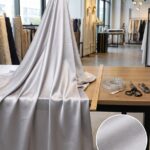 Desenli Dokuma Jakar Fon Perde Kumaşı 100x300 cm