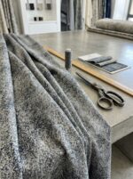 Desenli Dokuma Jakar Fon Perde Kumaşı 100x300 cm - Görsel 2