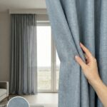 Armül Düz Polyester Kadife Hazır Fon Perde 140x260 cm Tek Kanat