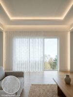 Raşel Armül Hazır Tül Perde 300x255 cm - Görsel 2